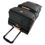 Voir la diapositive 5 : AIRPORT Grand Sac de voyage à roulettes gris 75x38x37cm - 90L