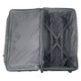 Voir la diapositive 7 : AIRPORT Grand Sac de voyage à roulettes gris 75x38x37cm - 90L