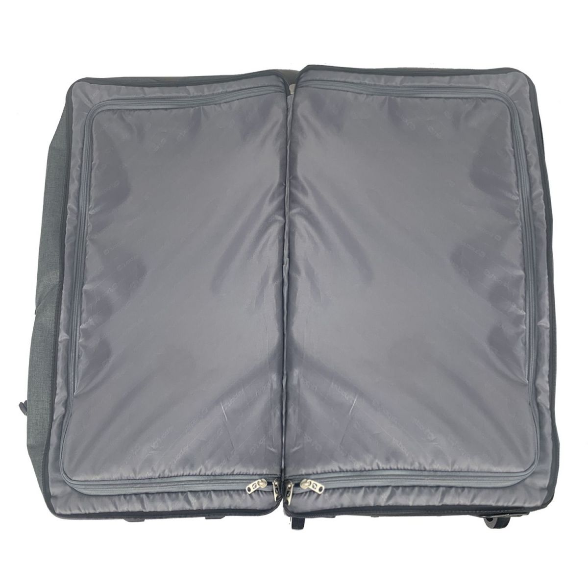AIRPORT Grand Sac de voyage à roulettes gris 75x38x37cm - 90L