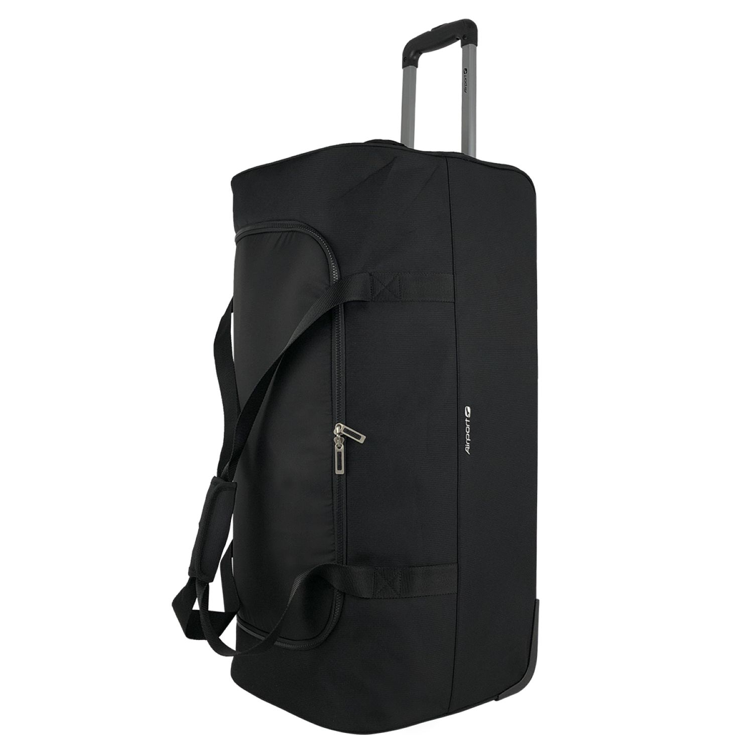 Voir la diapositive 3 : AIRPORT Grand Sac de voyage noir 75x35x34cm - 90L