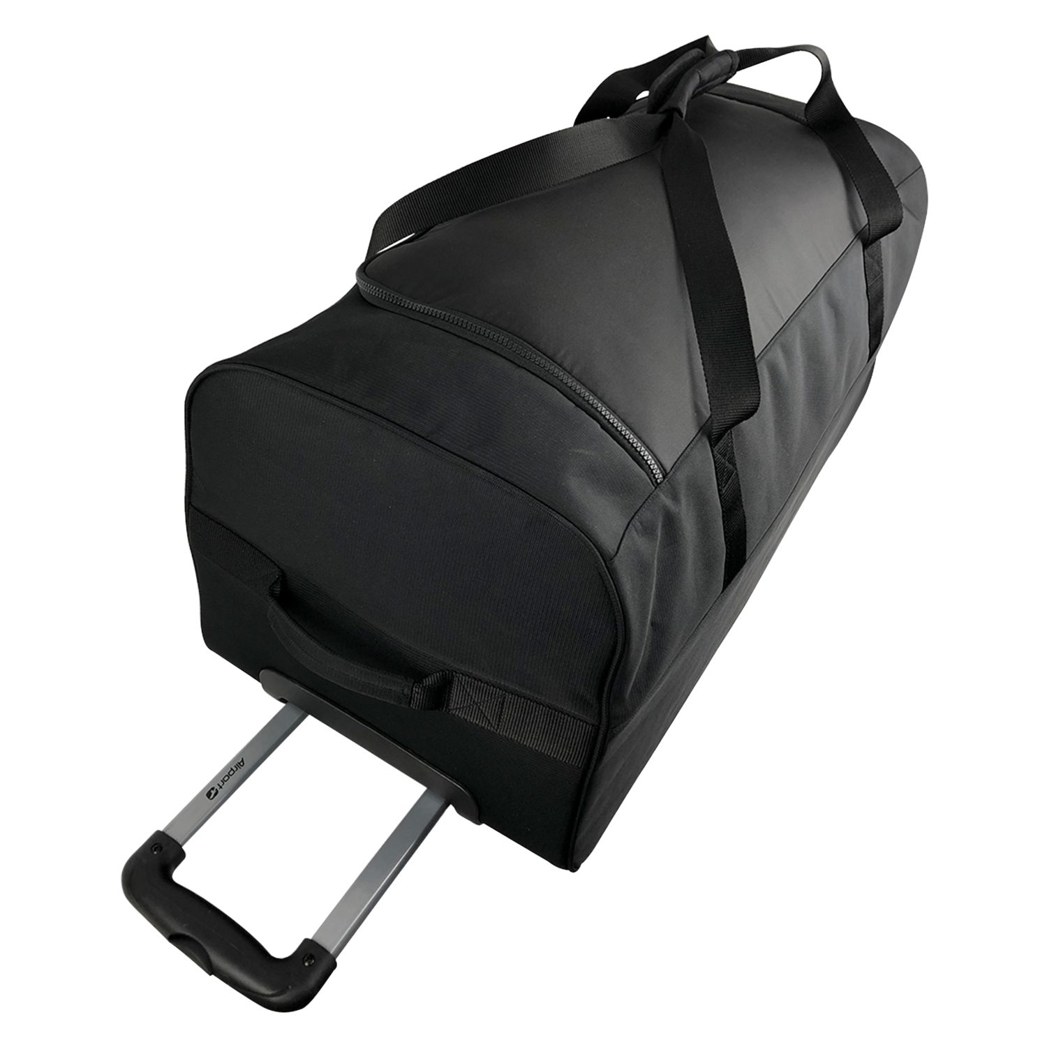 Voir la diapositive 7 : AIRPORT Grand Sac de voyage noir 75x35x34cm - 90L