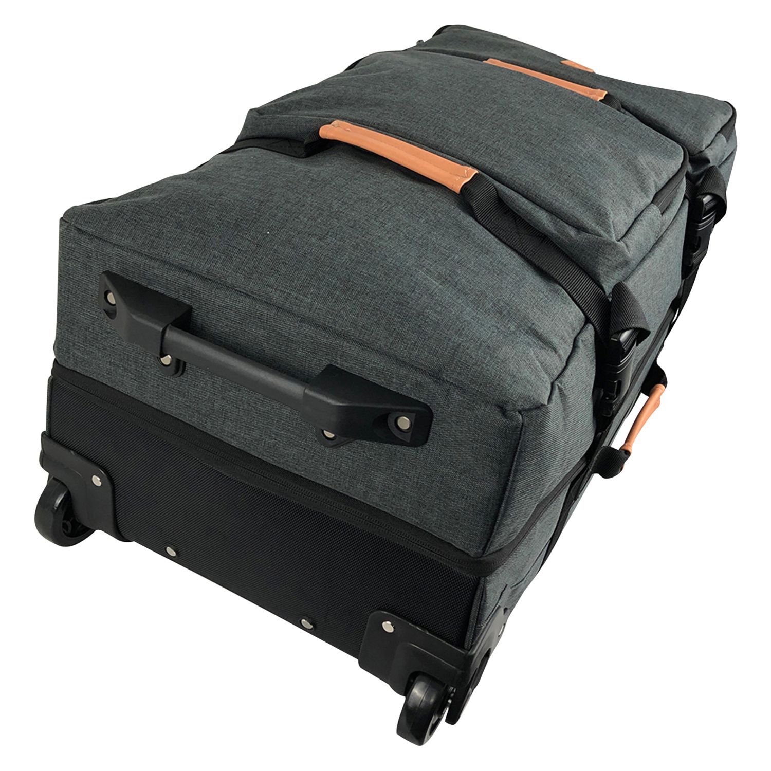 Voir la diapositive 8 : AIRPORT Sac de voyage à roulettes gris 65x35x37cm - 60L