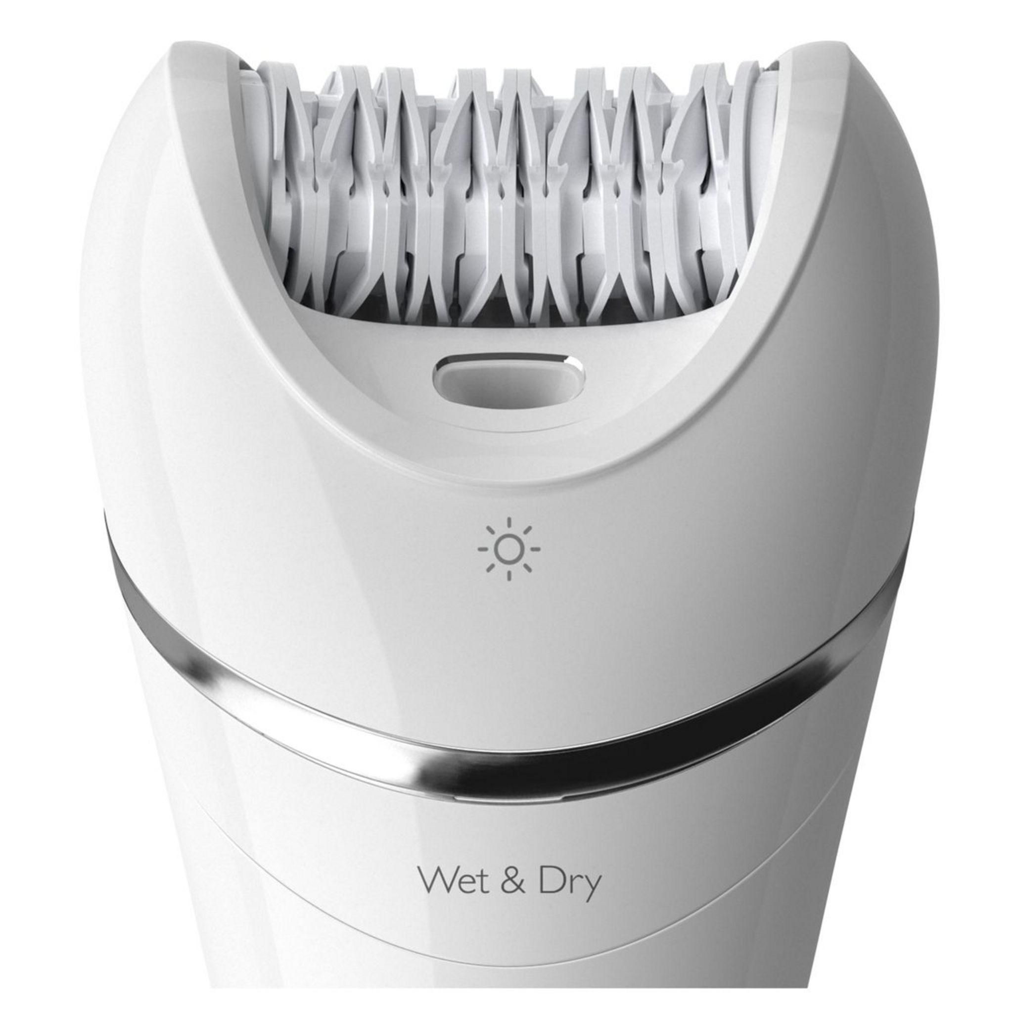 Voir la diapositive 2 : PHILIPS Épilateur électrique BRE710/00 - Blanc