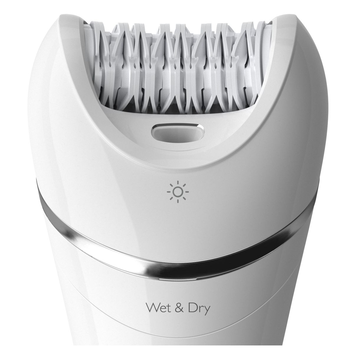 Voir la diapositive 4 : PHILIPS Épilateur électrique BRE700/00 - Blanc
