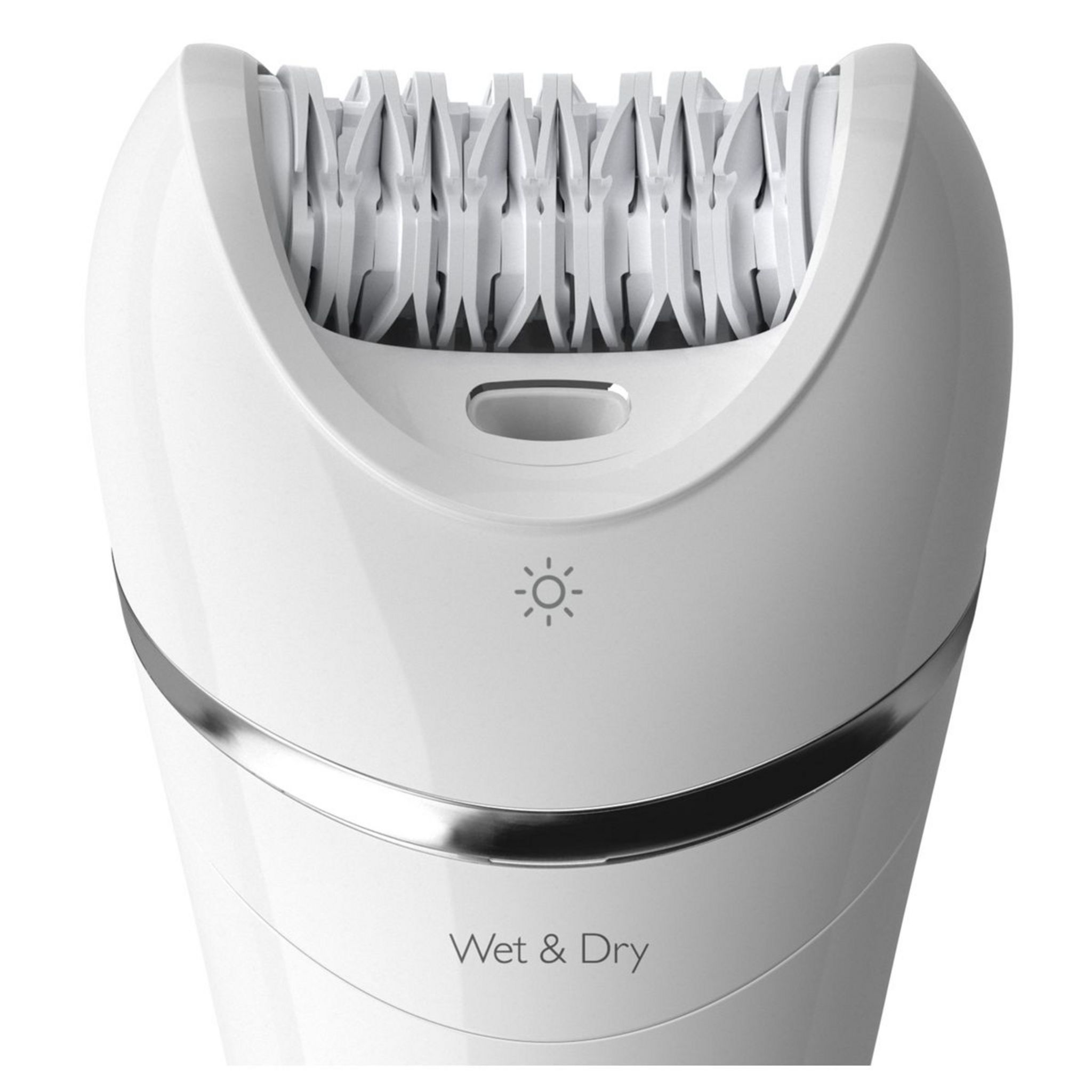 Voir la diapositive 4 : PHILIPS Épilateur électrique BRE700/00 - Blanc