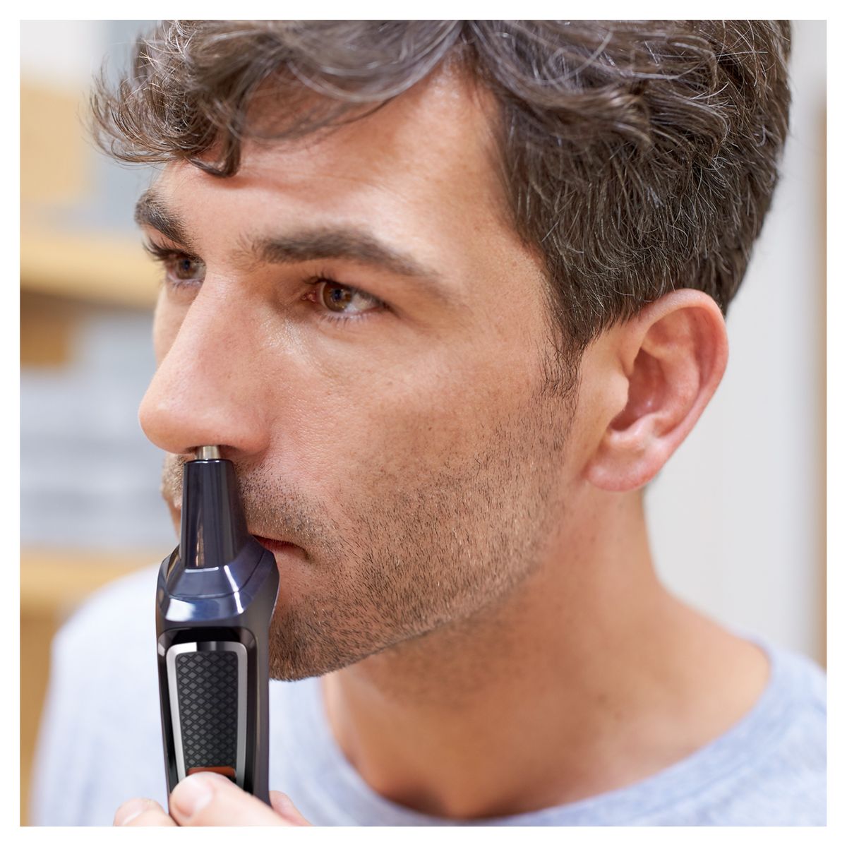 Voir la diapositive 7 : PHILIPS Tondeuse visage et cheveux MG3740/15 - Noir