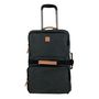 Voir la diapositive 2 : AIRPORT Sac de voyage à roulettes cabine gris 50x30x25cm - 30L