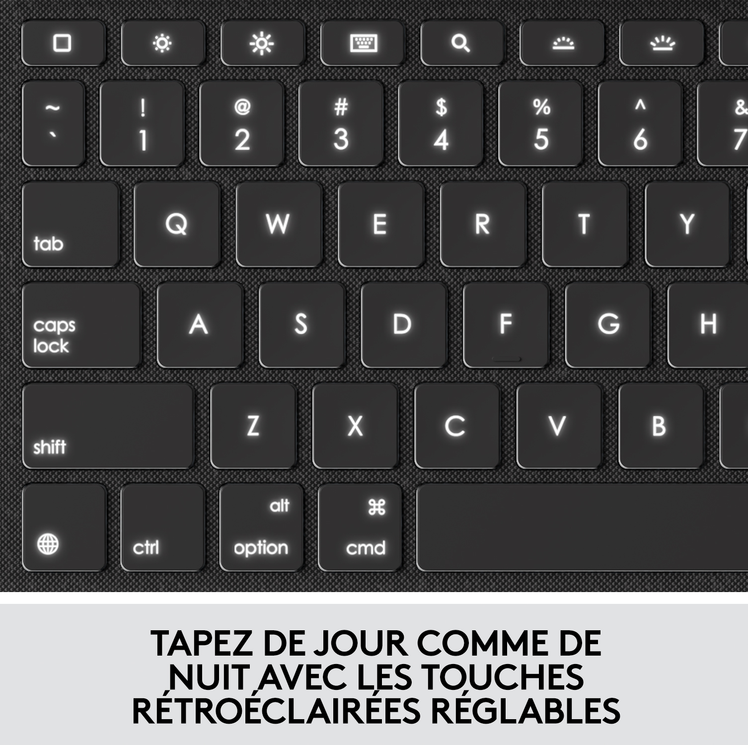 Voir la diapositive 8 : LOGITECH Étui Clavier Combo Touch pour IPAD (7e, 8e et 9e générations) avec pavé tactile GRAPHITE
