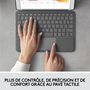 Voir la diapositive 10 : LOGITECH Étui Clavier Combo Touch pour IPAD (7e, 8e et 9e générations) avec pavé tactile GRAPHITE