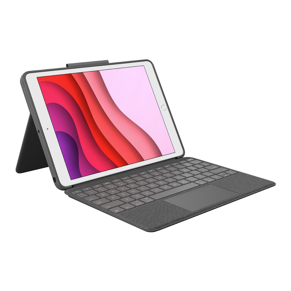 LOGITECH Étui Clavier Combo Touch pour IPAD (7e, 8e et 9e générations) avec pavé tactile GRAPHITE