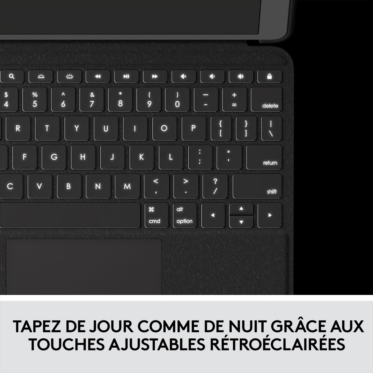 LOGITECH ÉTUI CLAVIER FOLIO TOUCH pour iPad Pro 11 pouces (1re, 2e et 3e générations) GRIS
