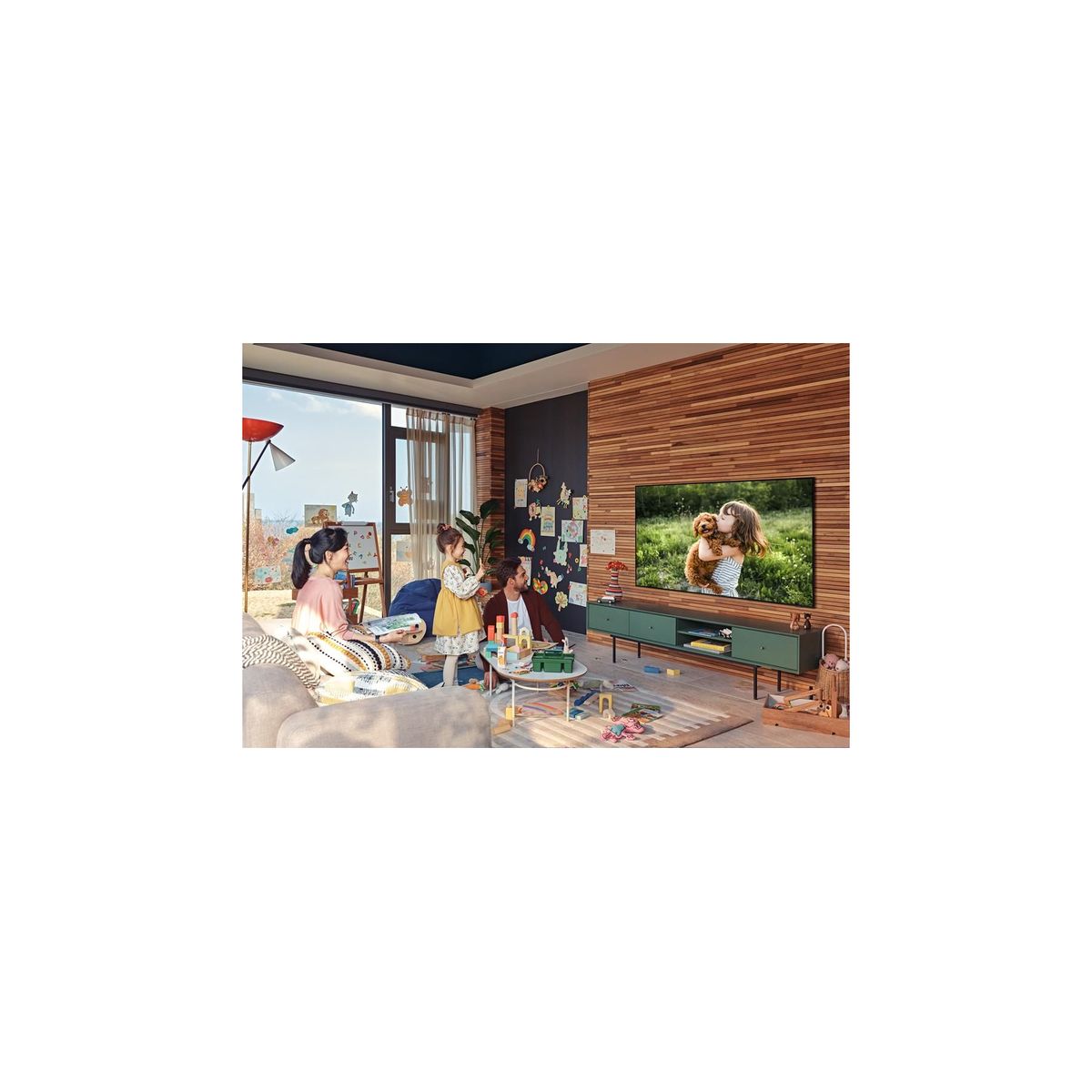 Voir la diapositive 3 : SAMSUNG TV QLED QE55Q80AATXXC 4K UHD 138 cm Smart TV