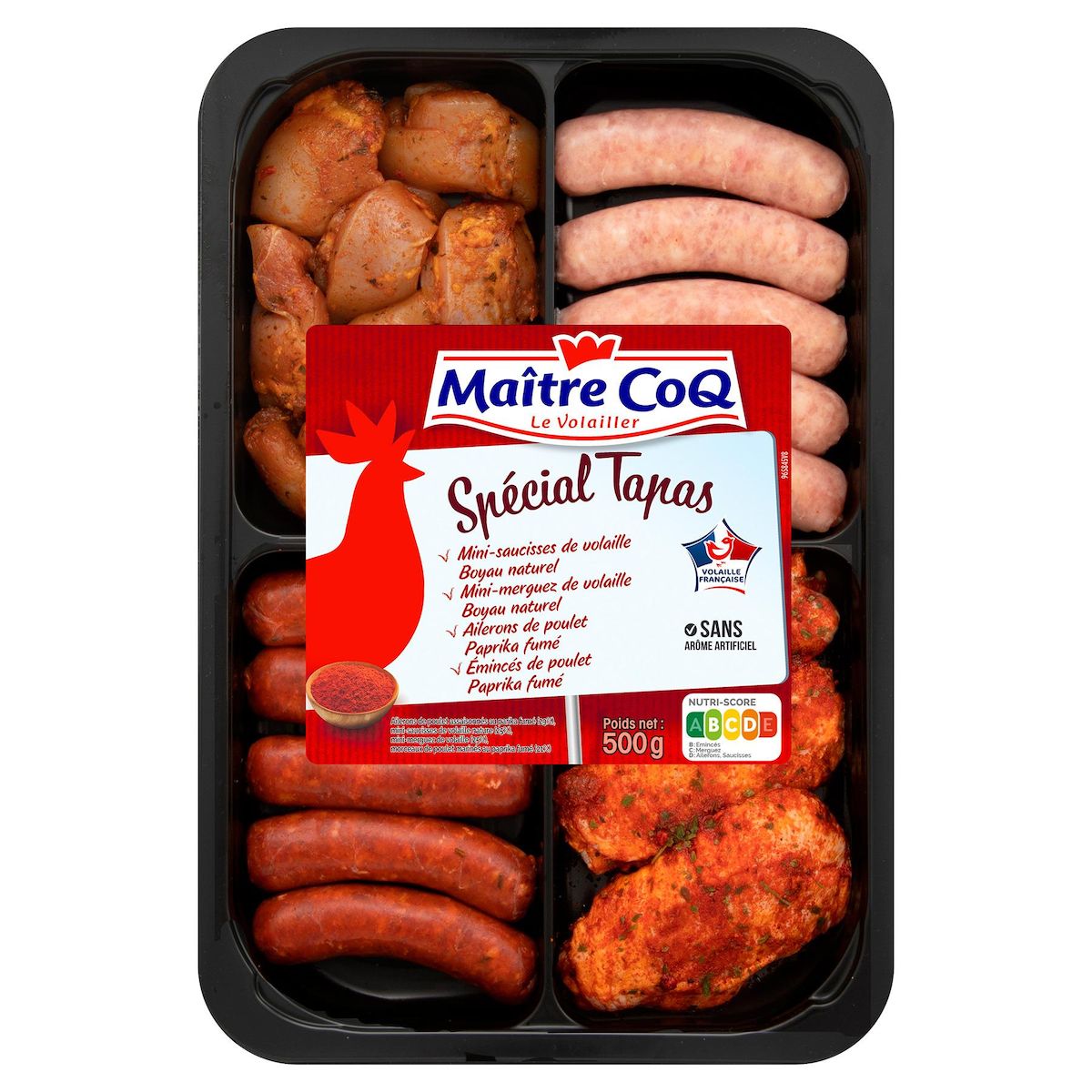 MAITRE COQ Spécial Tapas plateau 500g