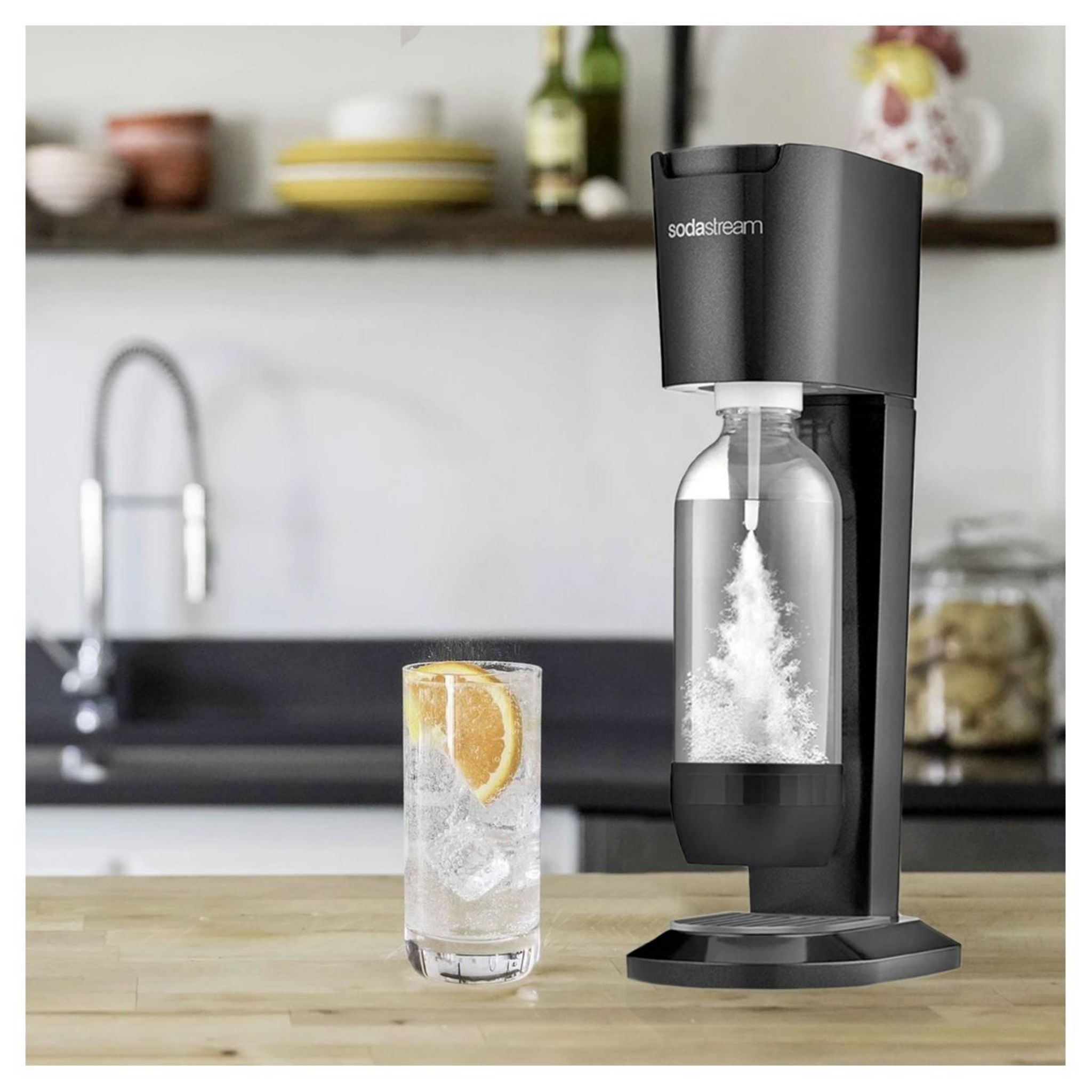 Voir la diapositive 3 : SODASTREAM Machine à gazéifier GENESIS - Noir