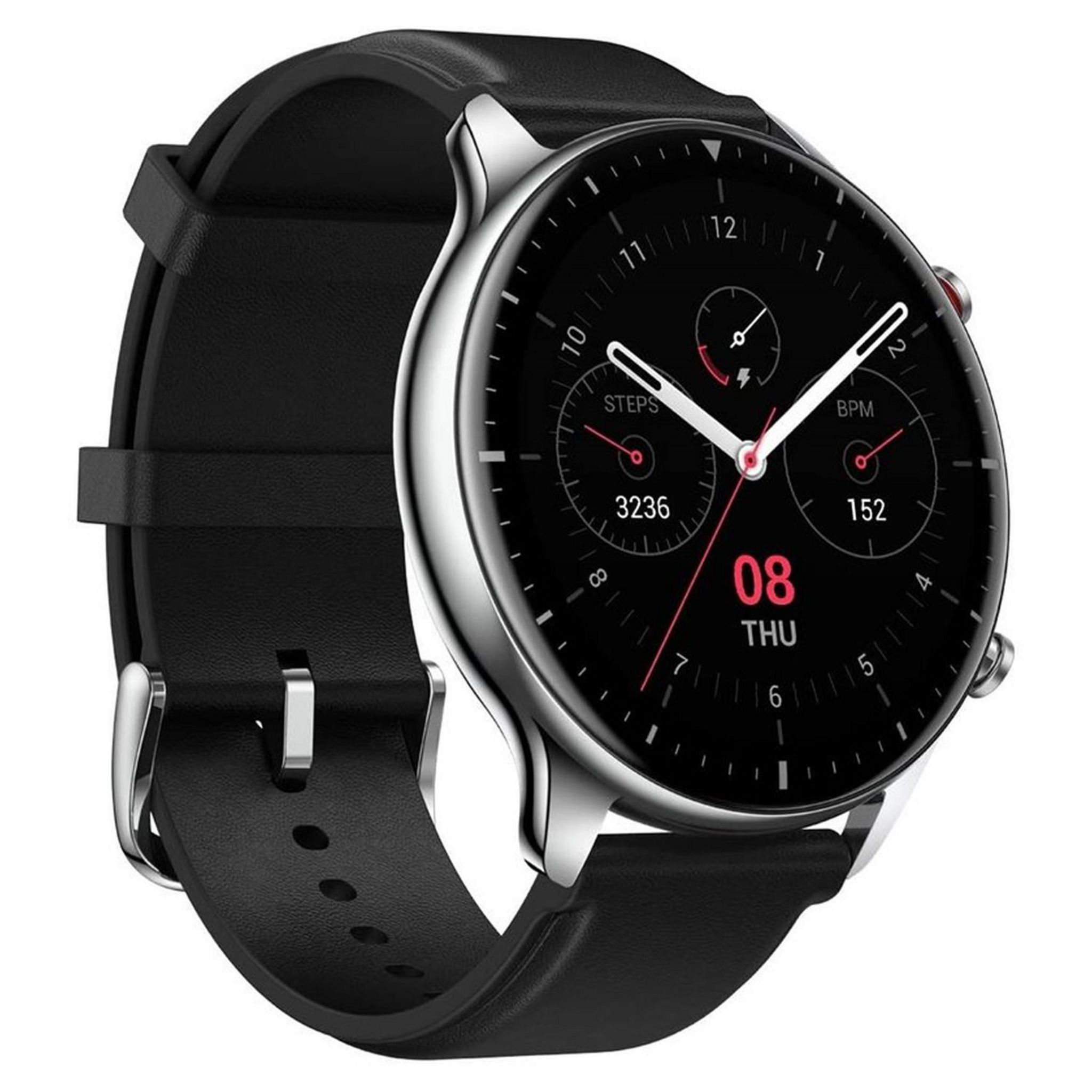 Voir la diapositive 3 : AMAZFIT Montre connectée GTR 2 - Classic Edition - Noir