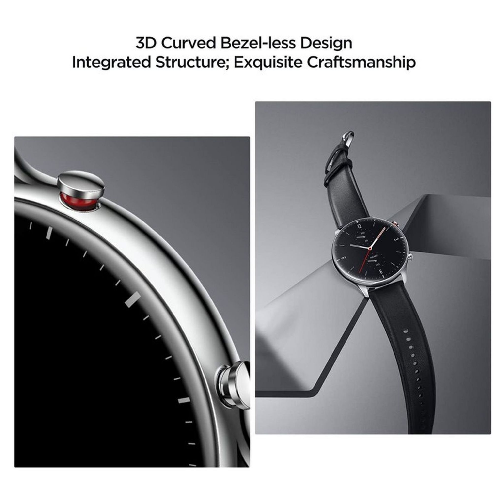 Voir la diapositive 4 : AMAZFIT Montre connectée GTR 2 - Classic Edition - Noir