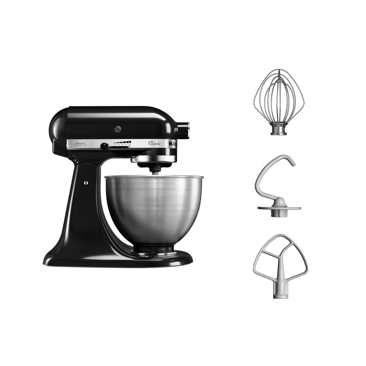 KITCHENAID Robot pâtissier 5K45SSEOB - Noir