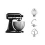 Voir la diapositive 8 : KITCHENAID Robot pâtissier 5K45SSEOB - Noir