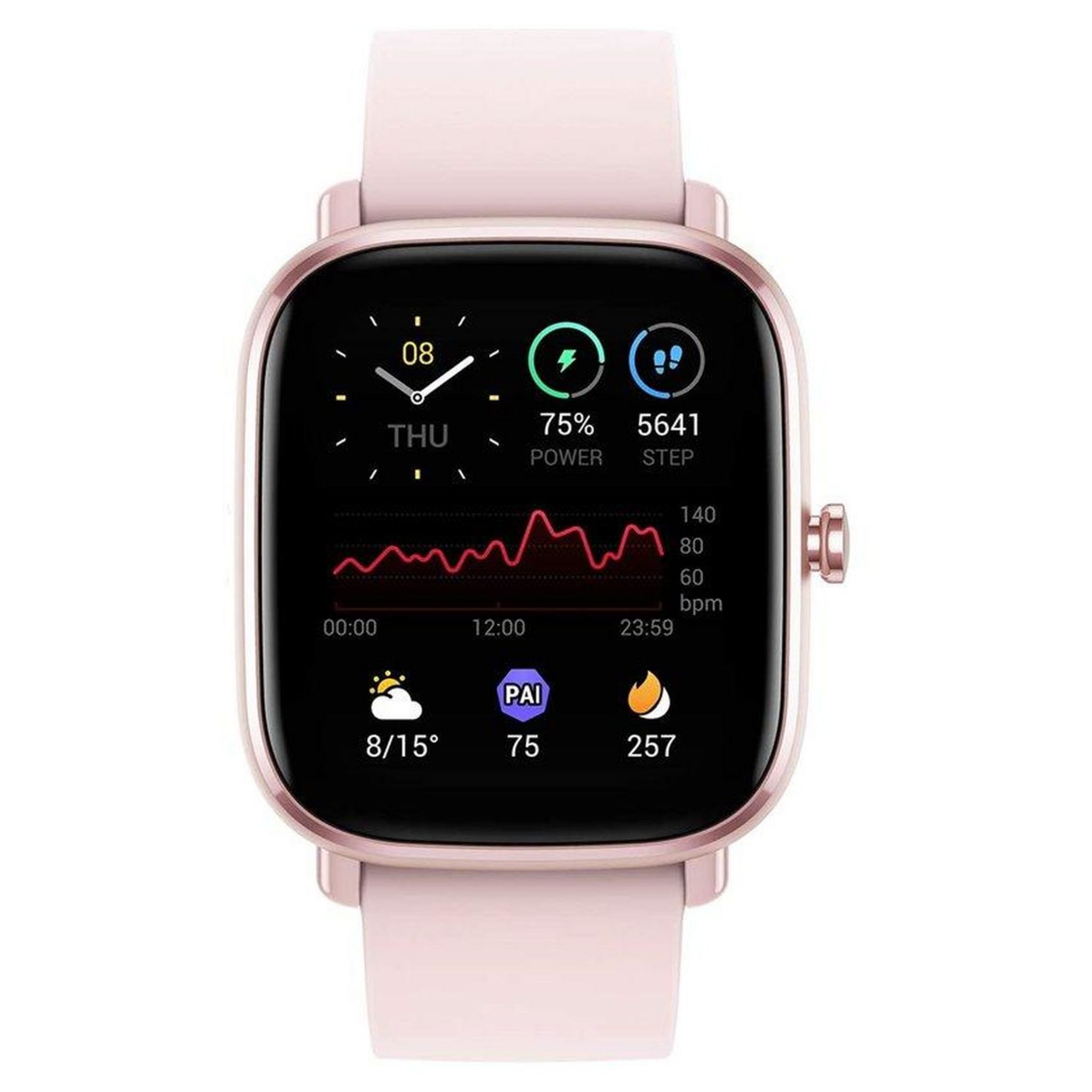 Voir la diapositive 2 : AMAZFIT Montre connectée GTS 2 mini - Rose