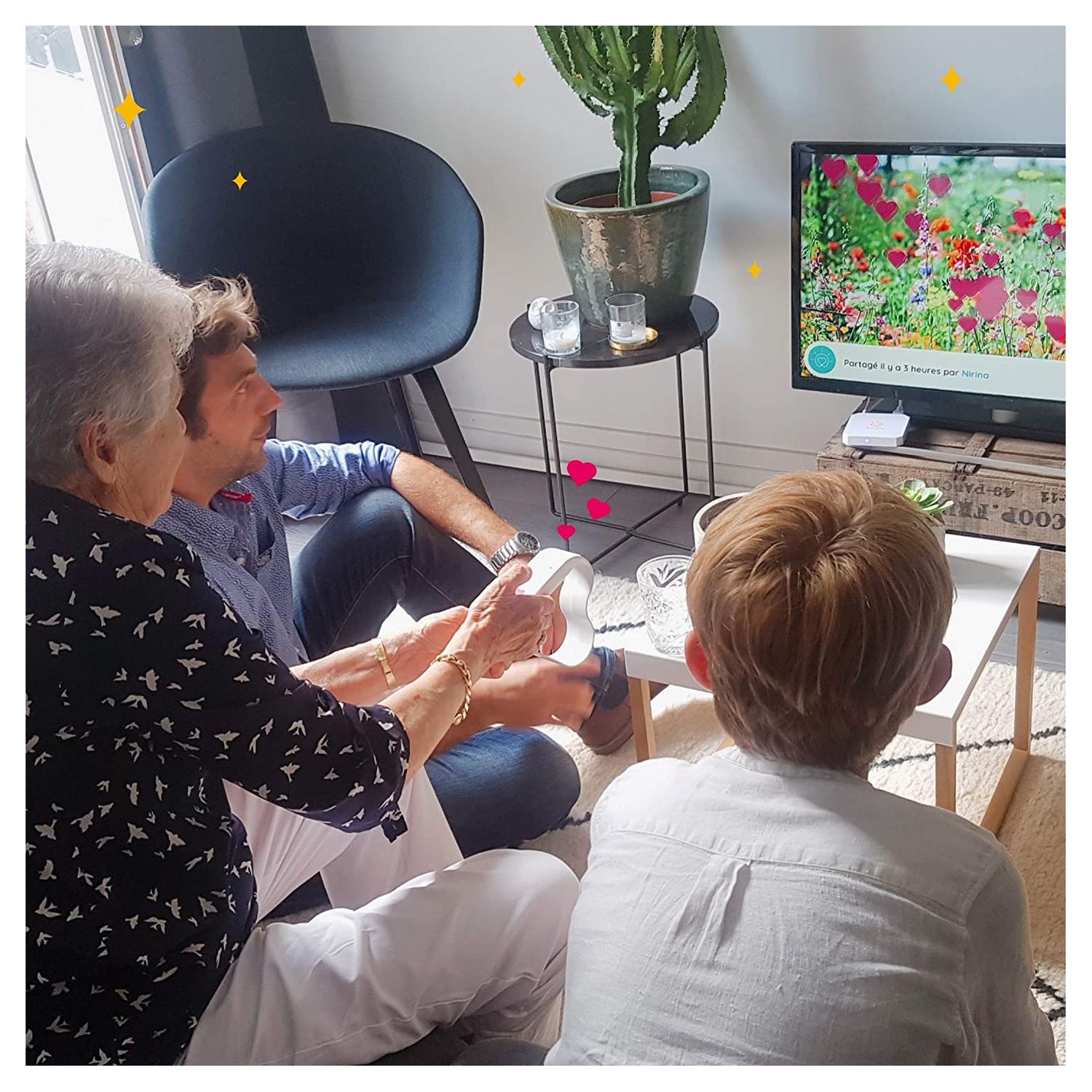 Voir la diapositive 3 : SUNDAY Box de partage photos Box Families
