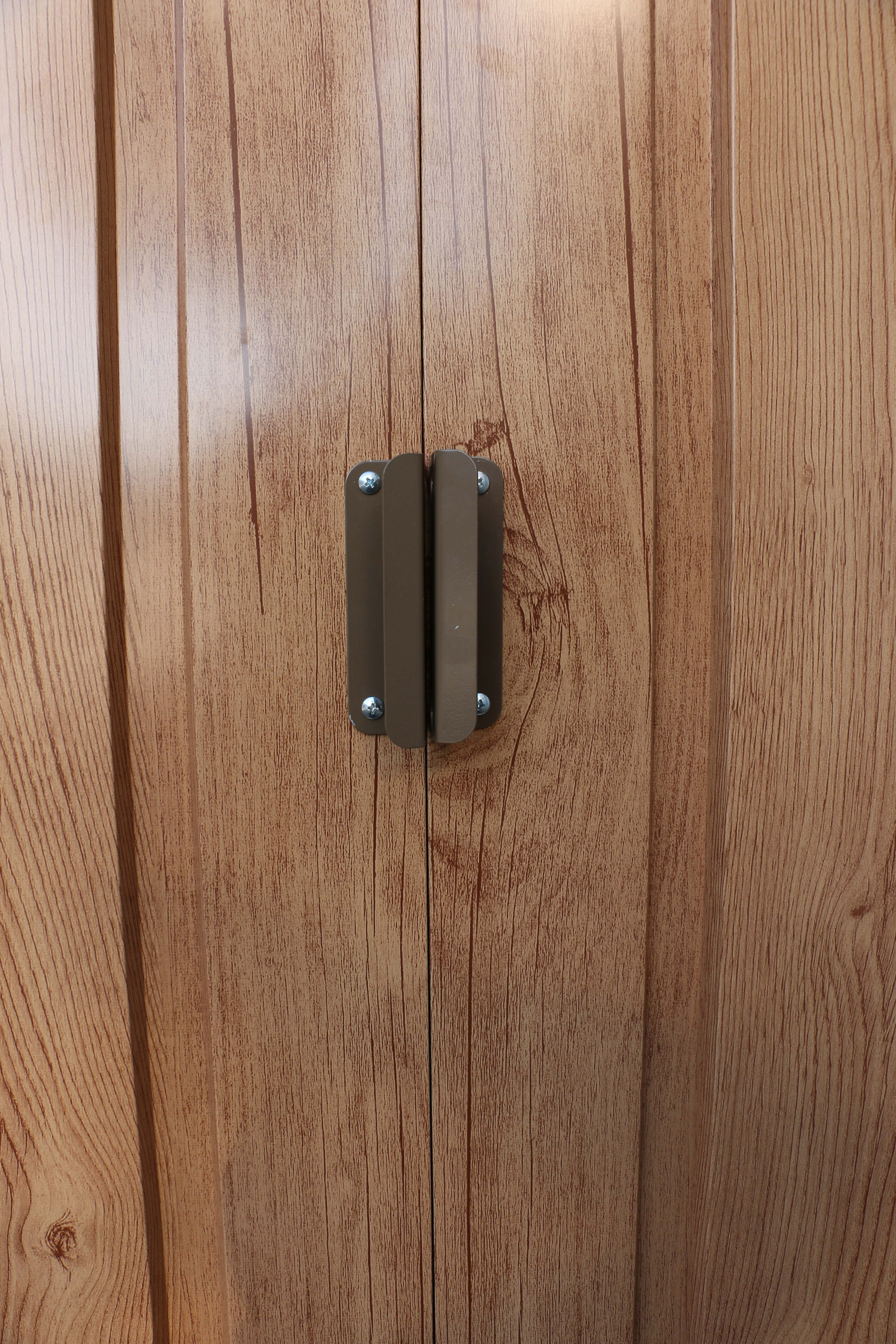 Voir la diapositive 8 : DURAMAX Abri de jardin métal - Imitation bois - 4,75m²