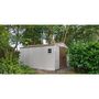 Voir la diapositive 2 : DURAMAX Abri de jardin PVC - 12,27m² - WOODSTYLE PREMIUM