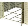 Voir la diapositive 4 : DURAMAX Abri de jardin PVC - 12,27m² - WOODSTYLE PREMIUM