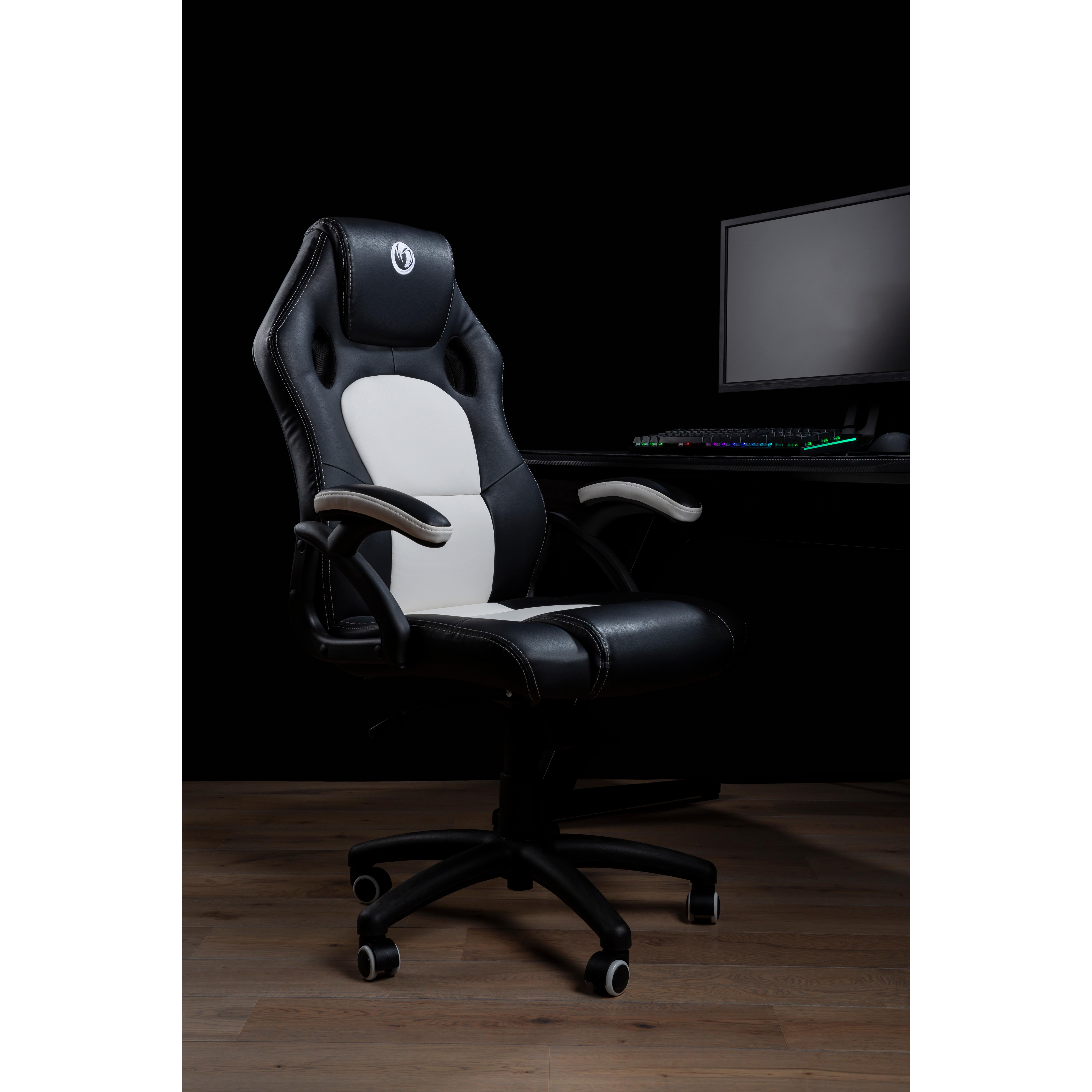 Voir la diapositive 2 : NACON Chaise Gaming Pcch 310 - Blanc