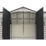 Voir la diapositive 3 : DURAMAX Abri de jardin PVC - 7,32m² - DARKGREY APEX