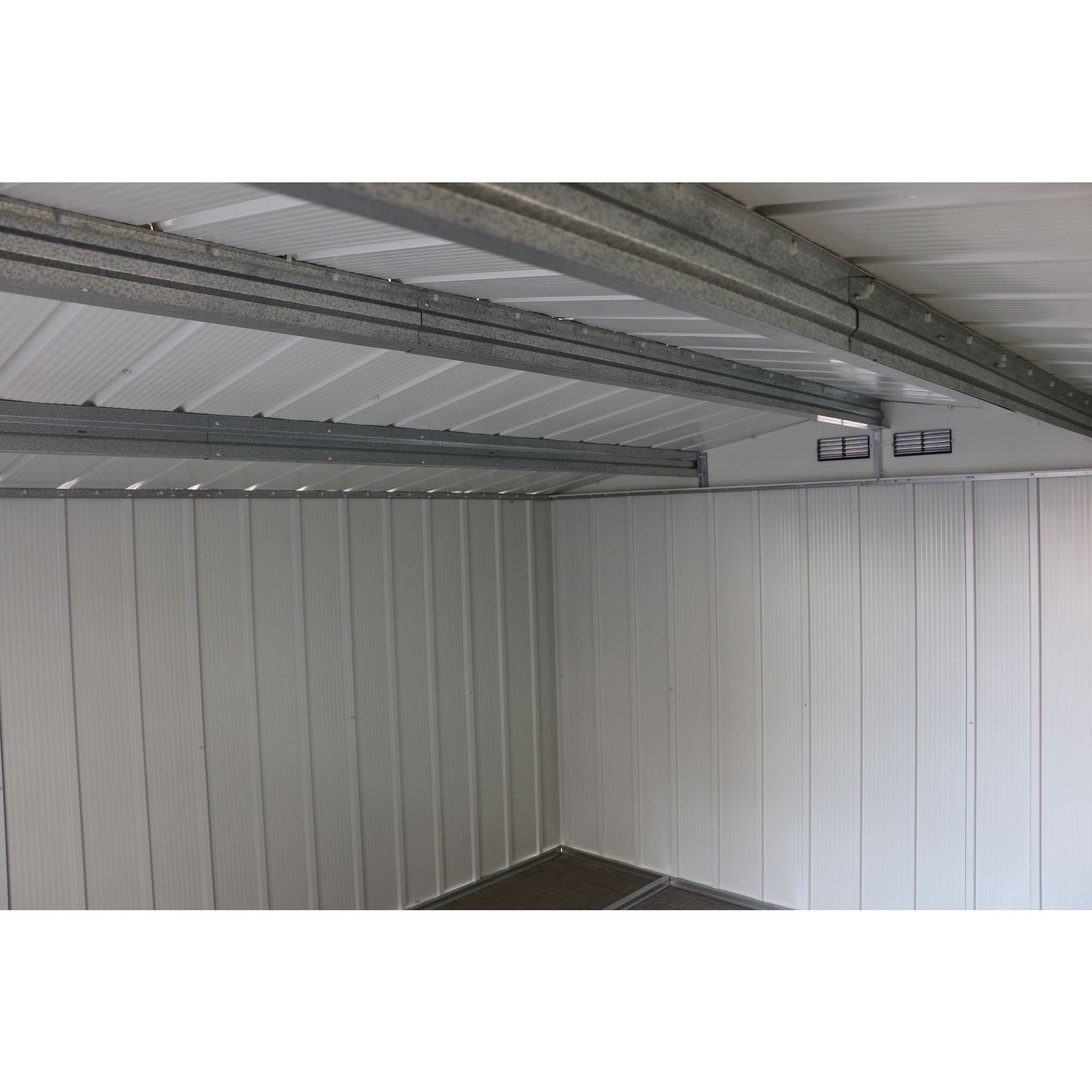 Voir la diapositive 2 : DURAMAX Abri de jardin métal - Anthracite - 6,65m²