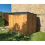 Voir la diapositive 3 : DURAMAX Abri de jardin métal - Imitation bois - 4,84m² - SKYLIGHT