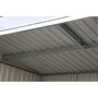 Voir la diapositive 4 : DURAMAX Abri de jardin métal - Imitation bois - 4,84m² - SKYLIGHT