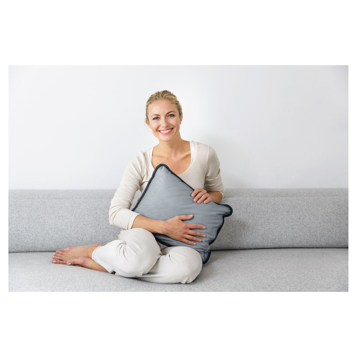 BEURER Oreiller chauffant HK48 - Gris