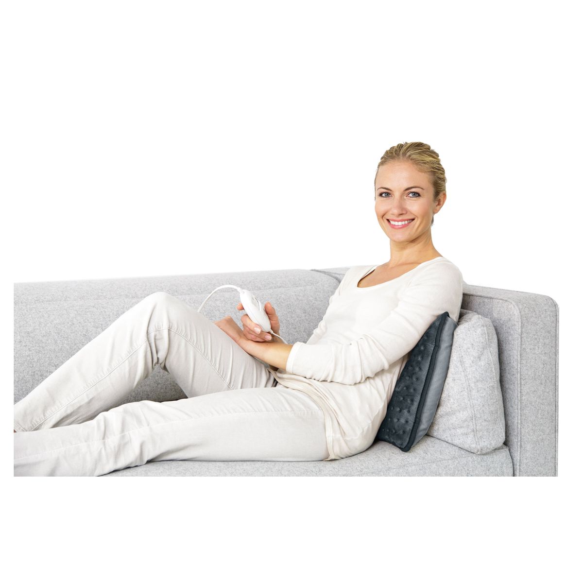 Voir la diapositive 8 : BEURER Oreiller chauffant HK48 - Gris