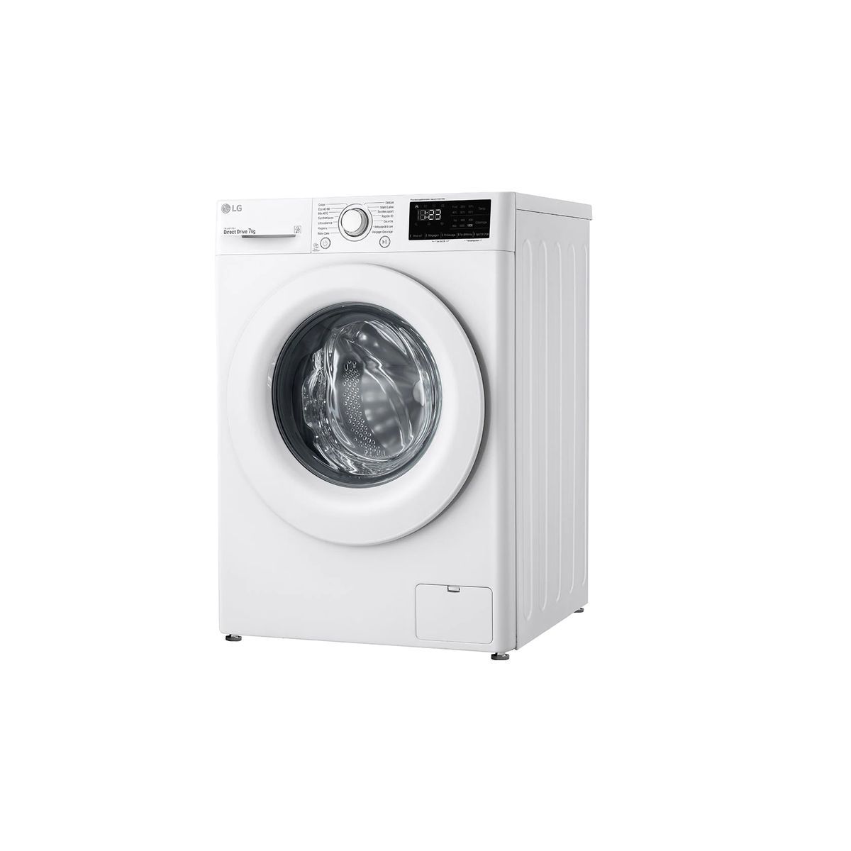 LG Lave linge hublot F72N23WH, 7 kg, 1200 T/min
