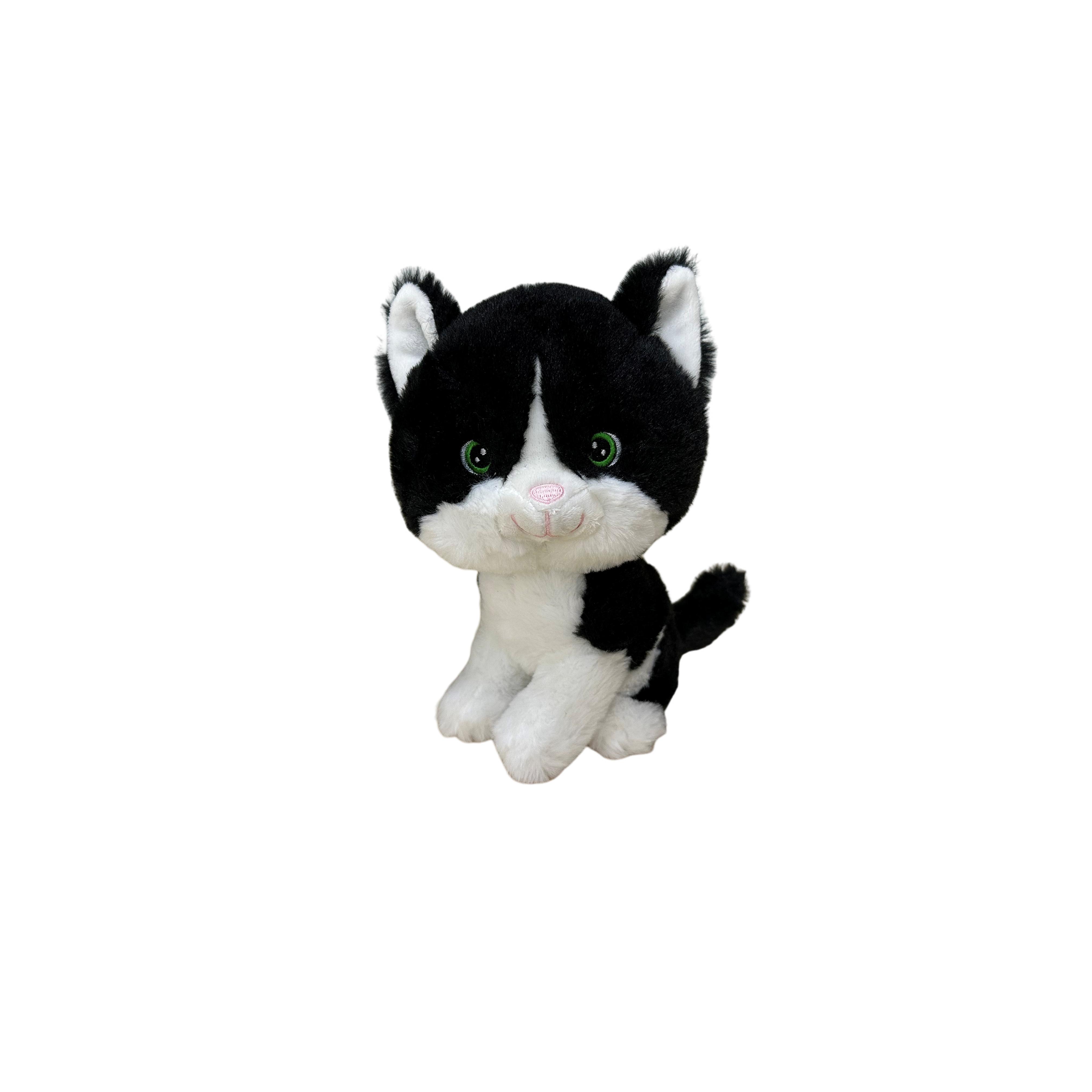 Voir la diapositive 3 : ONE TWO FUN Peluche Chat 20 cm 100% recyclé
