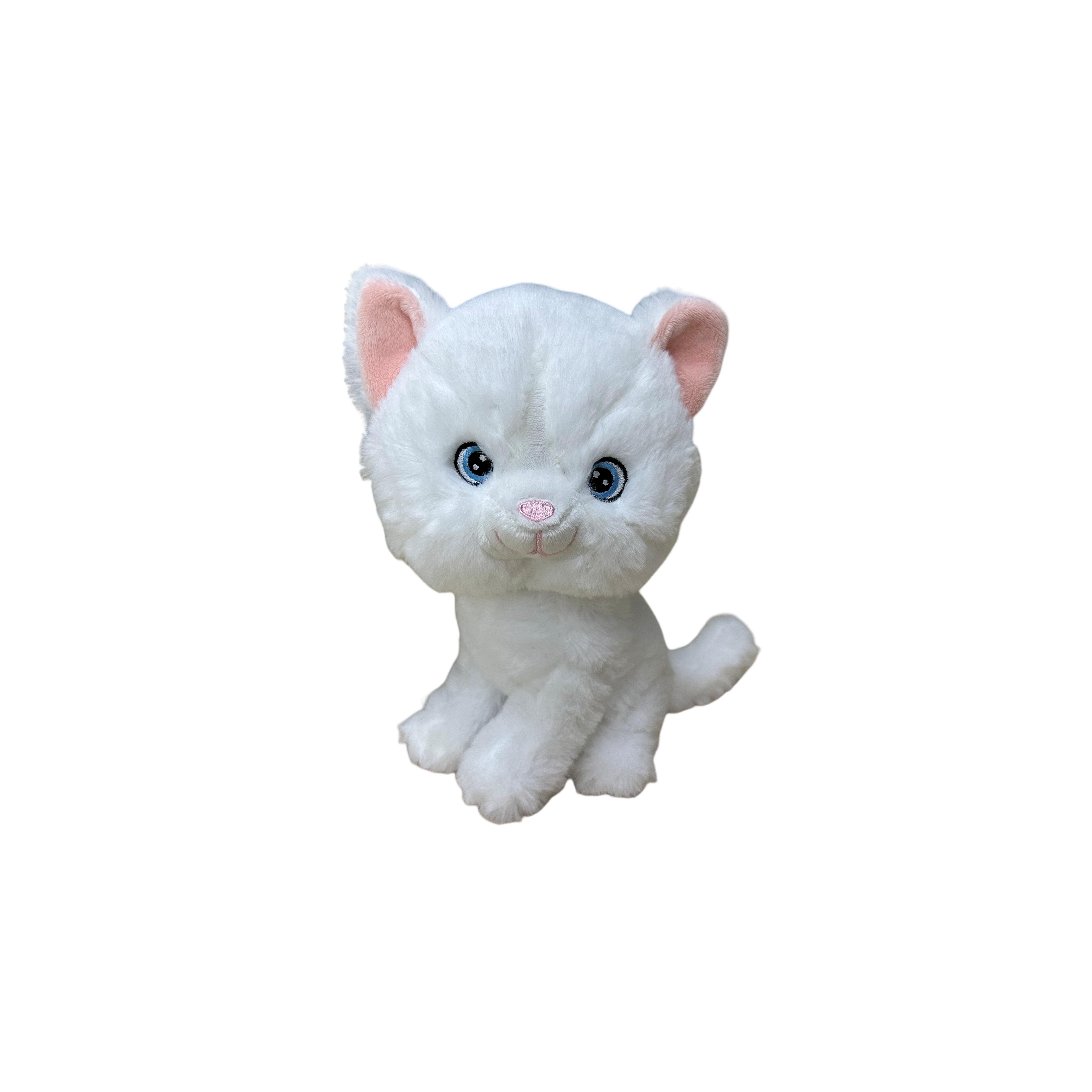 Voir la diapositive 4 : ONE TWO FUN Peluche Chat 20 cm 100% recyclé
