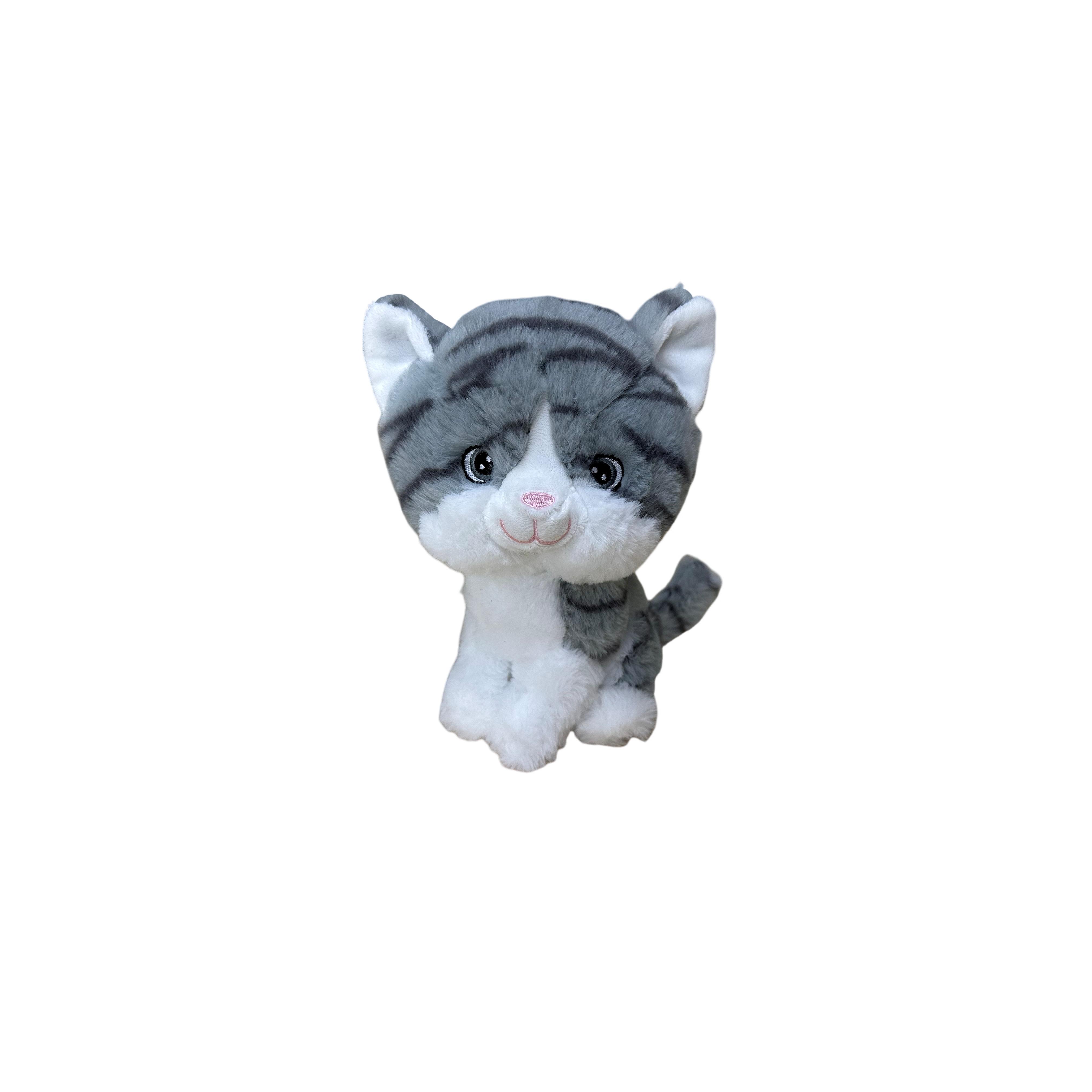 Voir la diapositive 6 : ONE TWO FUN Peluche Chat 20 cm 100% recyclé