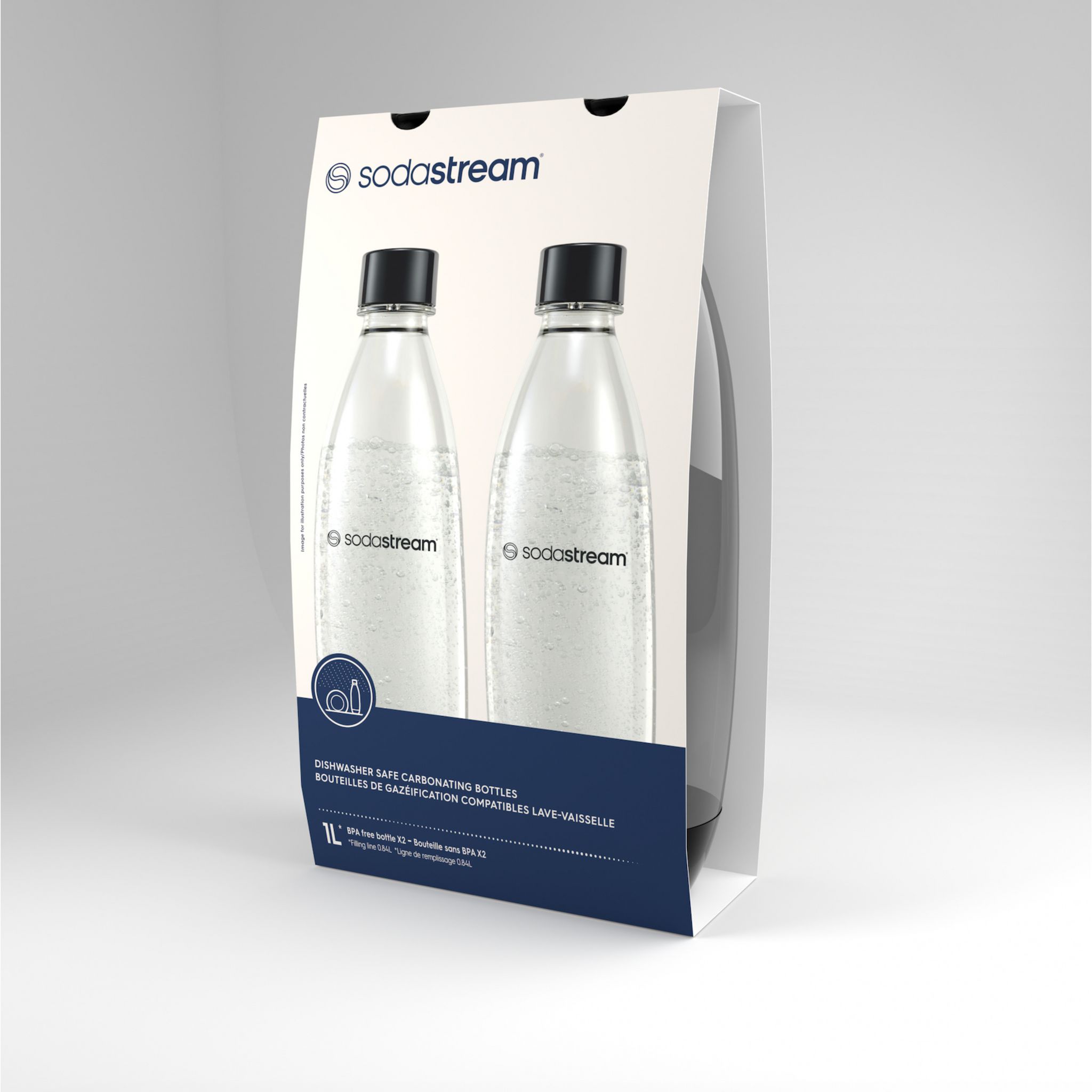 Voir la diapositive 2 : SODASTREAM Pack 2 bouteilles LV3000241