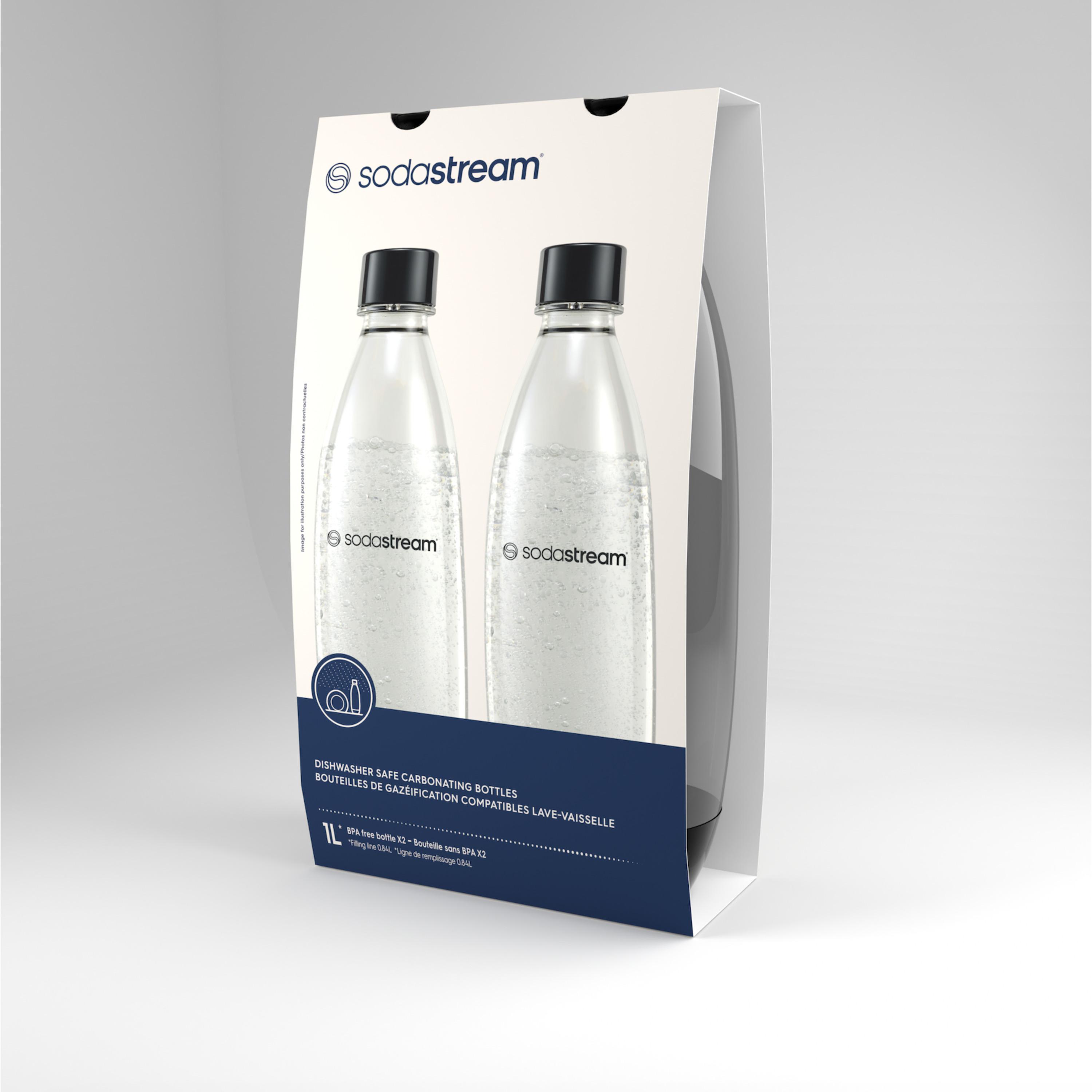 Voir la diapositive 3 : SODASTREAM Pack 2 bouteilles LV3000241