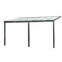 Voir la diapositive 1 : DCB GARDEN Pergola - Adossée - Polycarbonate - 4x3m - CIELO