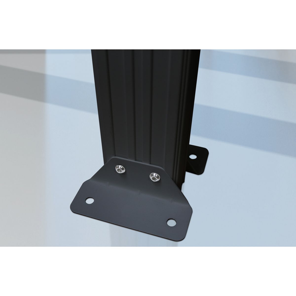 DCB GARDEN Pergola - Adossée - Polycarbonate - 4x3m - CIELO