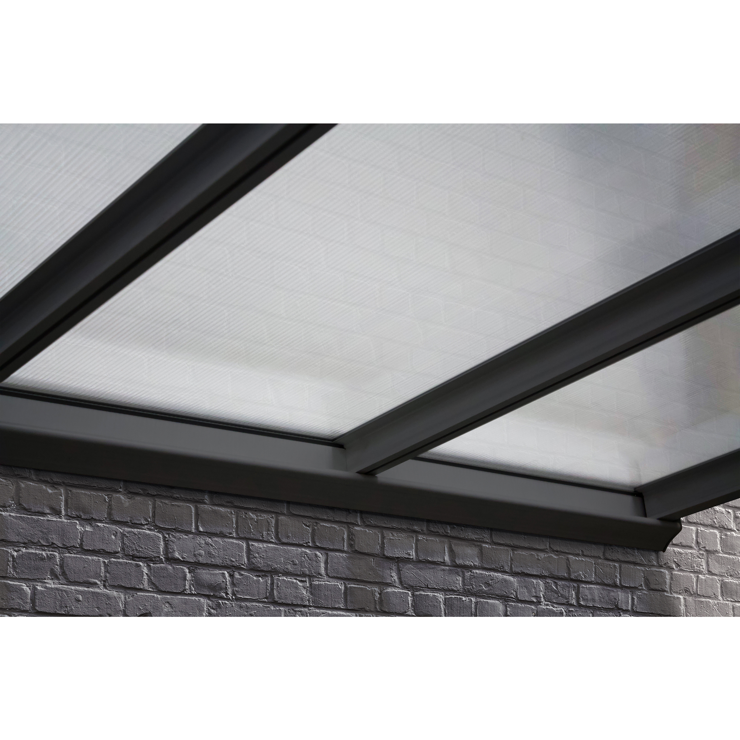 Voir la diapositive 6 : DCB GARDEN Pergola - Adossée - Polycarbonate - 4x3m - CIELO