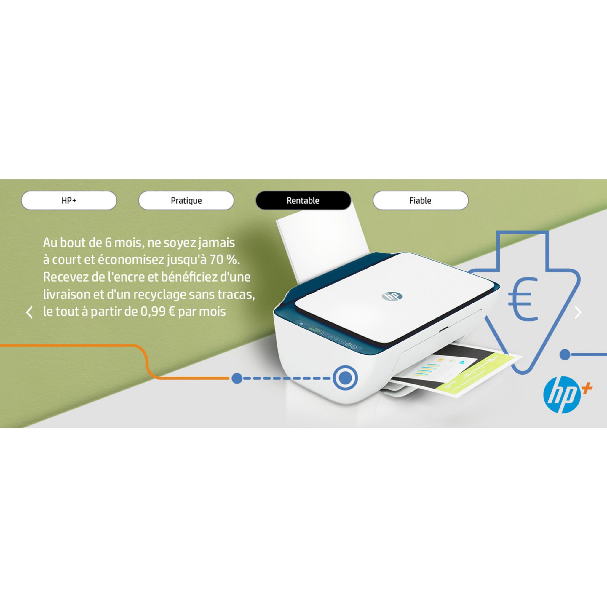 Voir la diapositive 11 : HP DeskJet 2721e Imprimante tout-en-un Jet d'encre couleur - 6 mois d' Instant ink inclus avec HP+