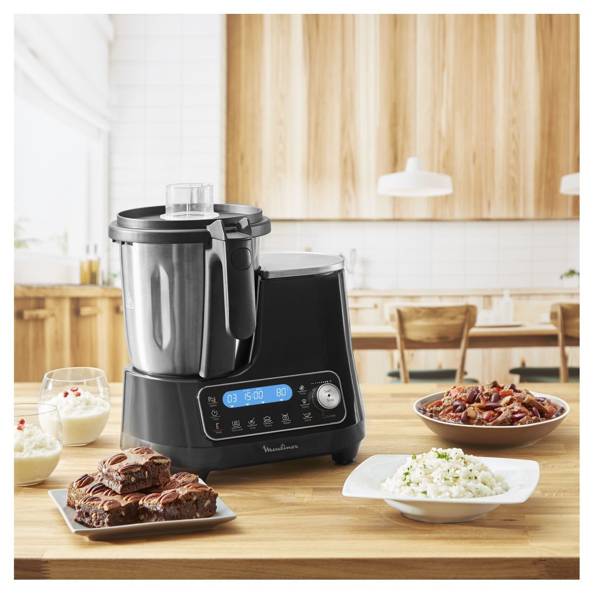 MOULINEX Robot cuiseur HF456810 - Noir