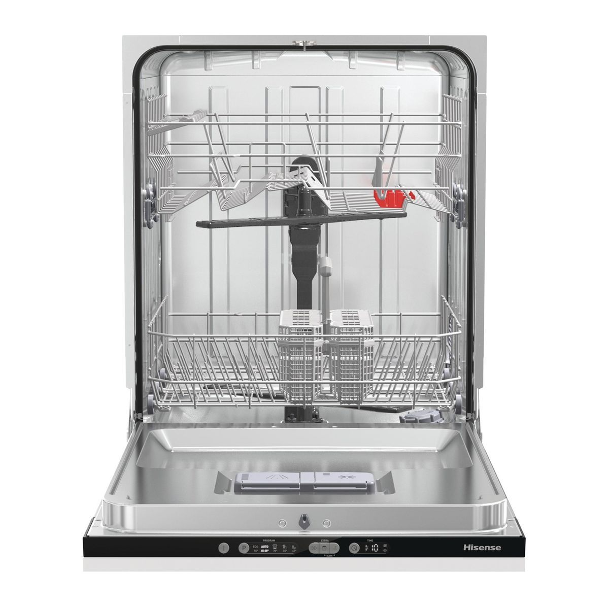 HISENSE Lave vaisselle encastrable HV651C60, 13 couverts, 60 cm, 44 dB, 5 programmes