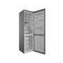 Voir la diapositive 3 : INDESIT Réfrigérateur combiné INFC9T032X, 367 L, Froid ventilé No frost