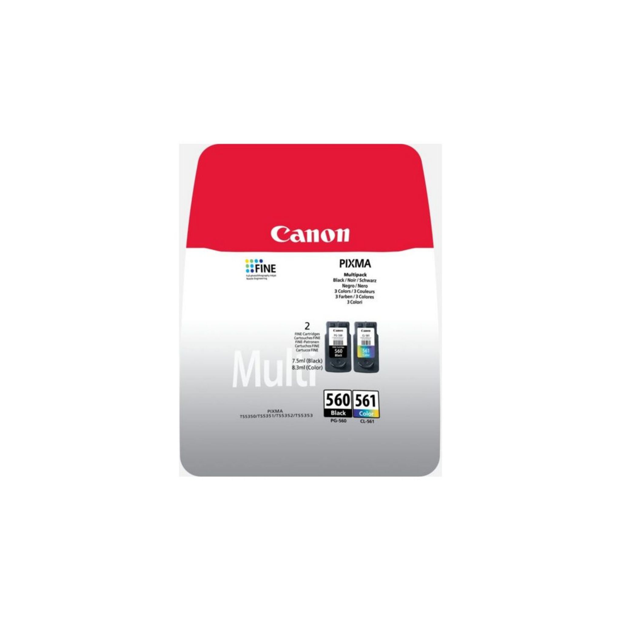 CANON Cartouche CRG PG-560/CL-561 Multi
