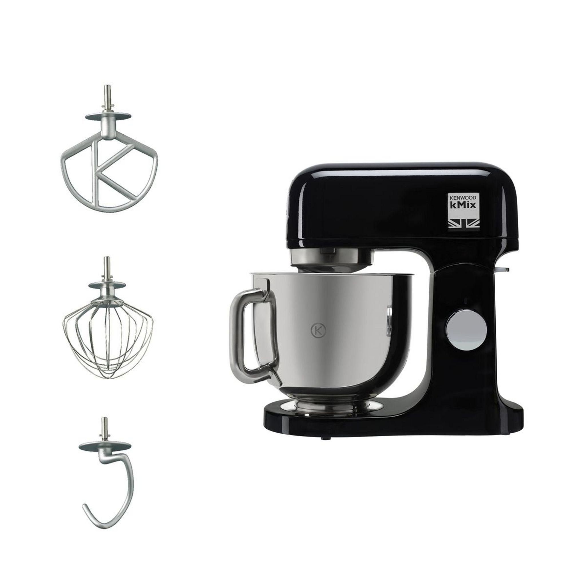 Voir la diapositive 7 : KENWOOD Robot pâtissier kmix KMX750AB - Noir