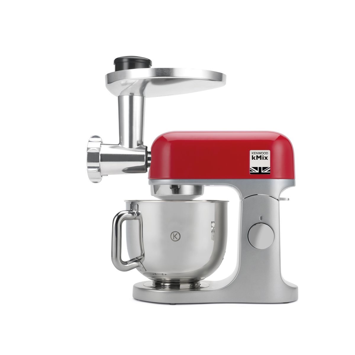 KENWOOD Robot pâtissier avec hachoir kmix KMX855RD - Gris et rouge